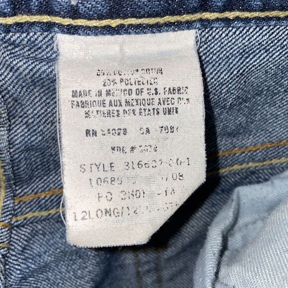 GAP Women's Boot Cut Jeans - Dark Blue  31L - Picture 6 of 7